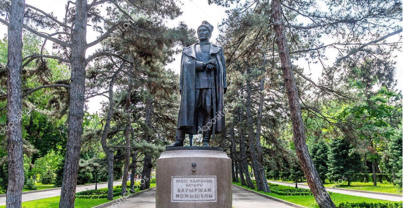 The Bauyrzhan Momyshuly Monument