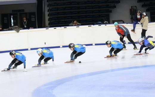The Cup of the Republic of Kazakhstan in speed skating | Bluescreen