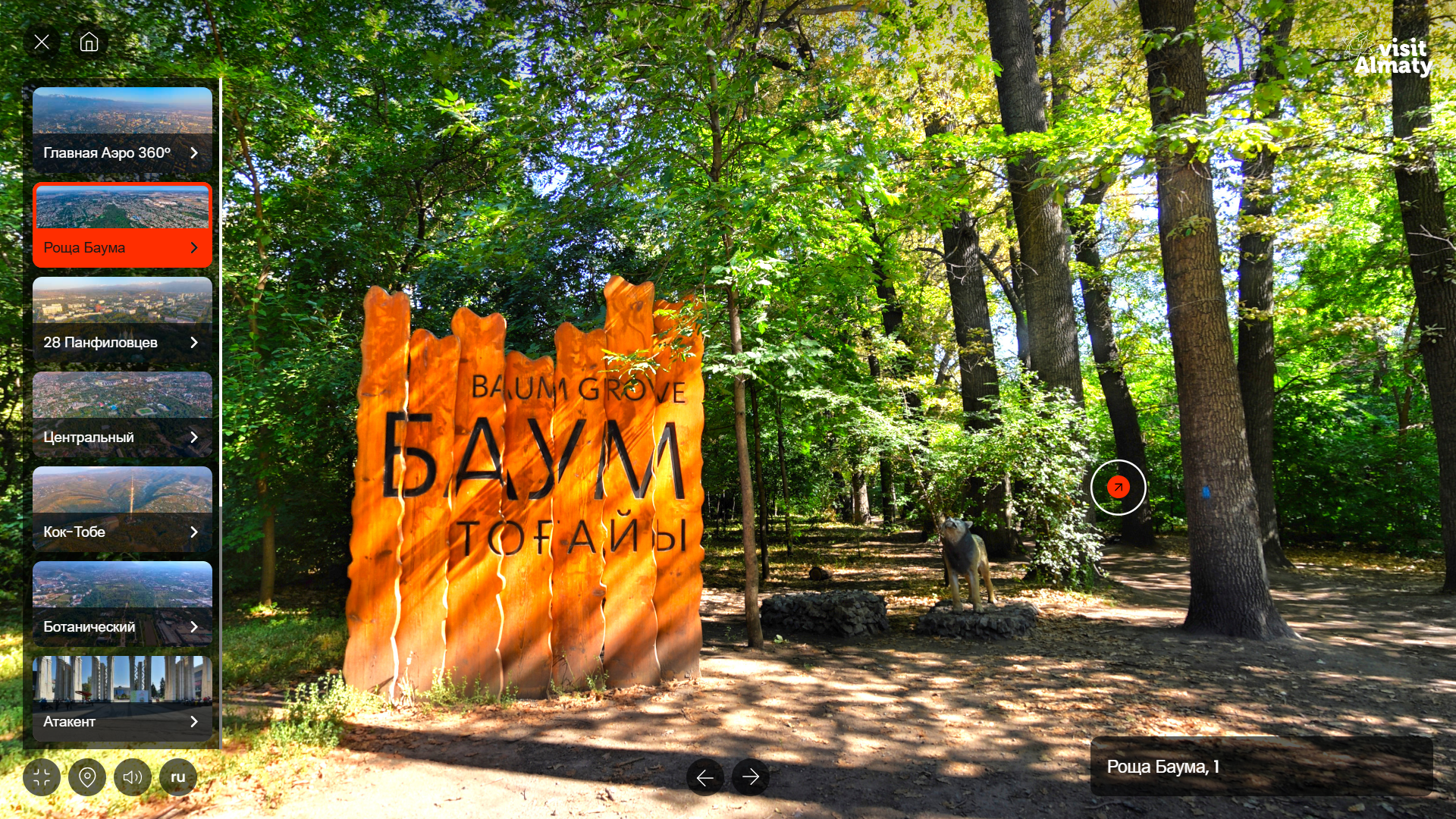 Парки Алматы